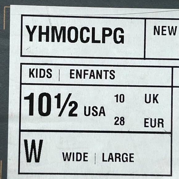 New Balance Little Girls Faux Fur Winter Sneaker Size 11 Light Pink Gray Wide - Picture 11 of 16